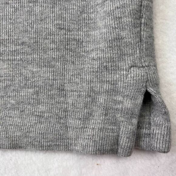 Polo Ralph Lauren Sweater Mens XXL Gray Cowl Neck Long Sleeve Pullover 1/4 Zip - Picture 4 of 11